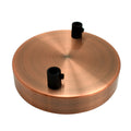 Copper Metal 2 Outlet Ceiling Rose Pendant Light Fitting 120mm~2882